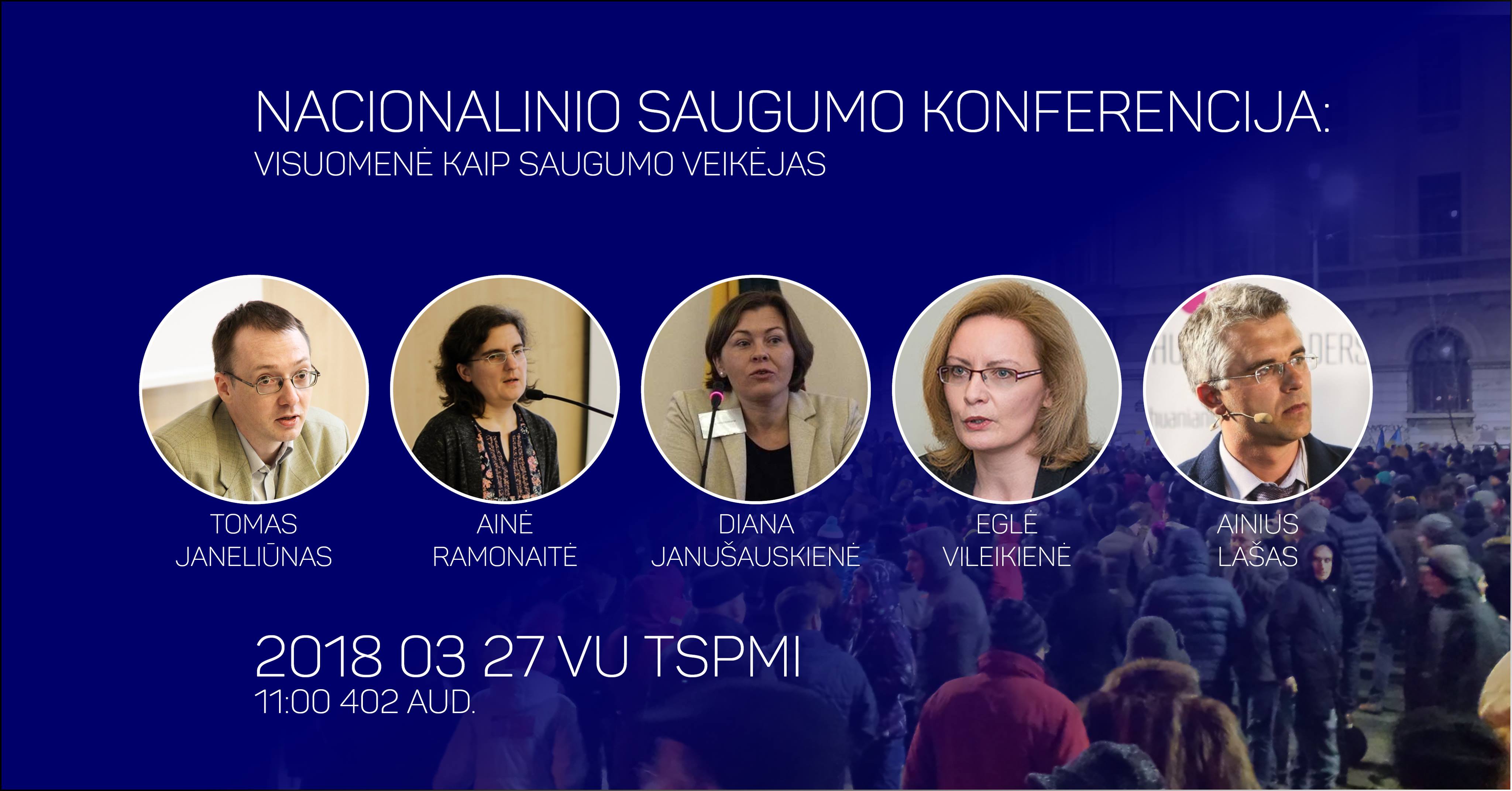 Nacionalinio saugumo konferencija „Visuomenė kaip saugumo veikėjas”