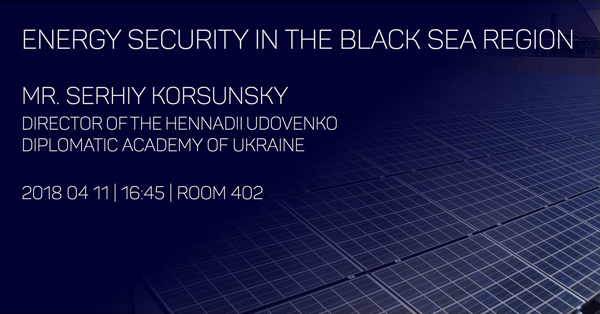 Energy Security in the Black Sea Region