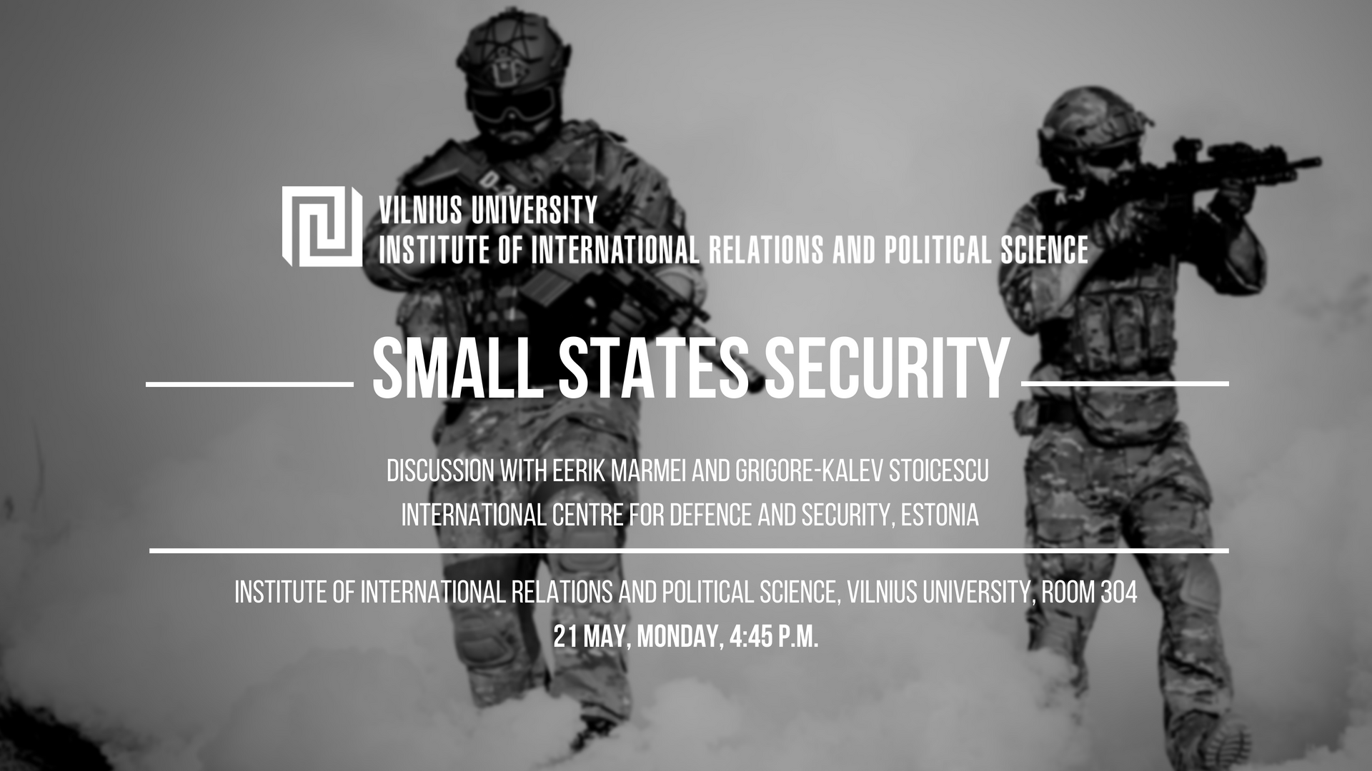 Discussion “Small States Security”