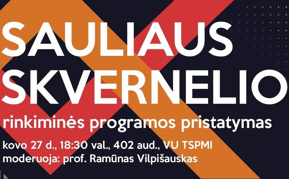 LR Prezidento rinkimai 2019: Saulius Skvernelis