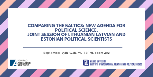 Lyginant Baltijos šalis: nauja politikos mokslų darbotvarkė