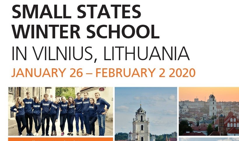 Kviečiame registruotis į Small States Winter School Vilniuje!