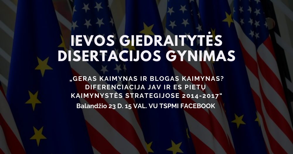 Ievos Giedraitytės disertacijos gynimas