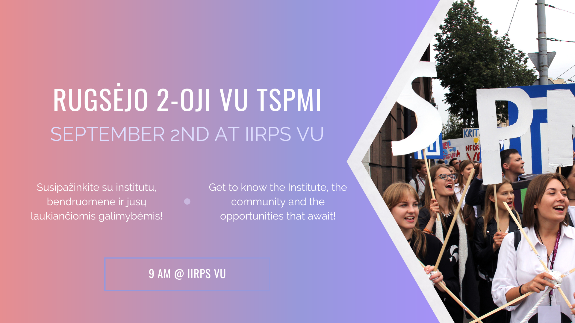 Get to know IIRPS VU!