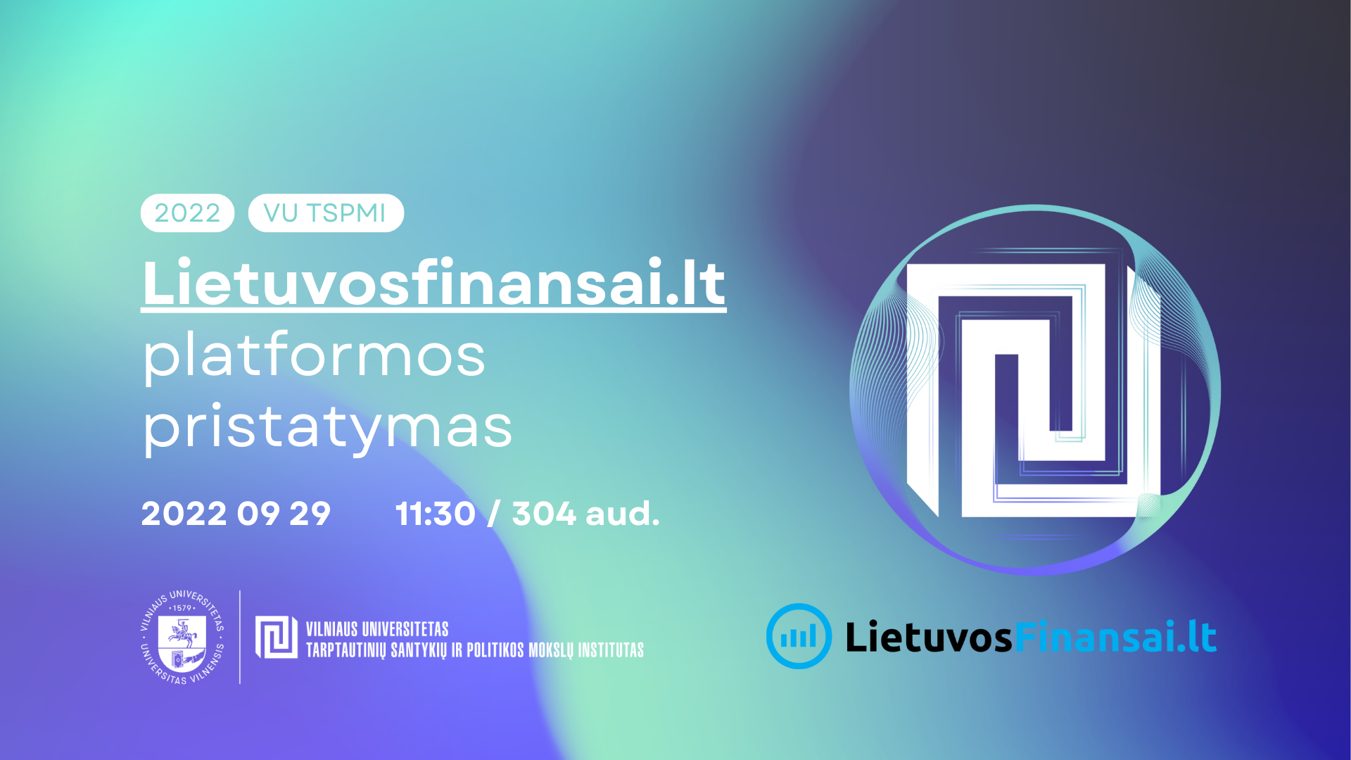 Lietuvosfinansai.lt platformos pristatymas