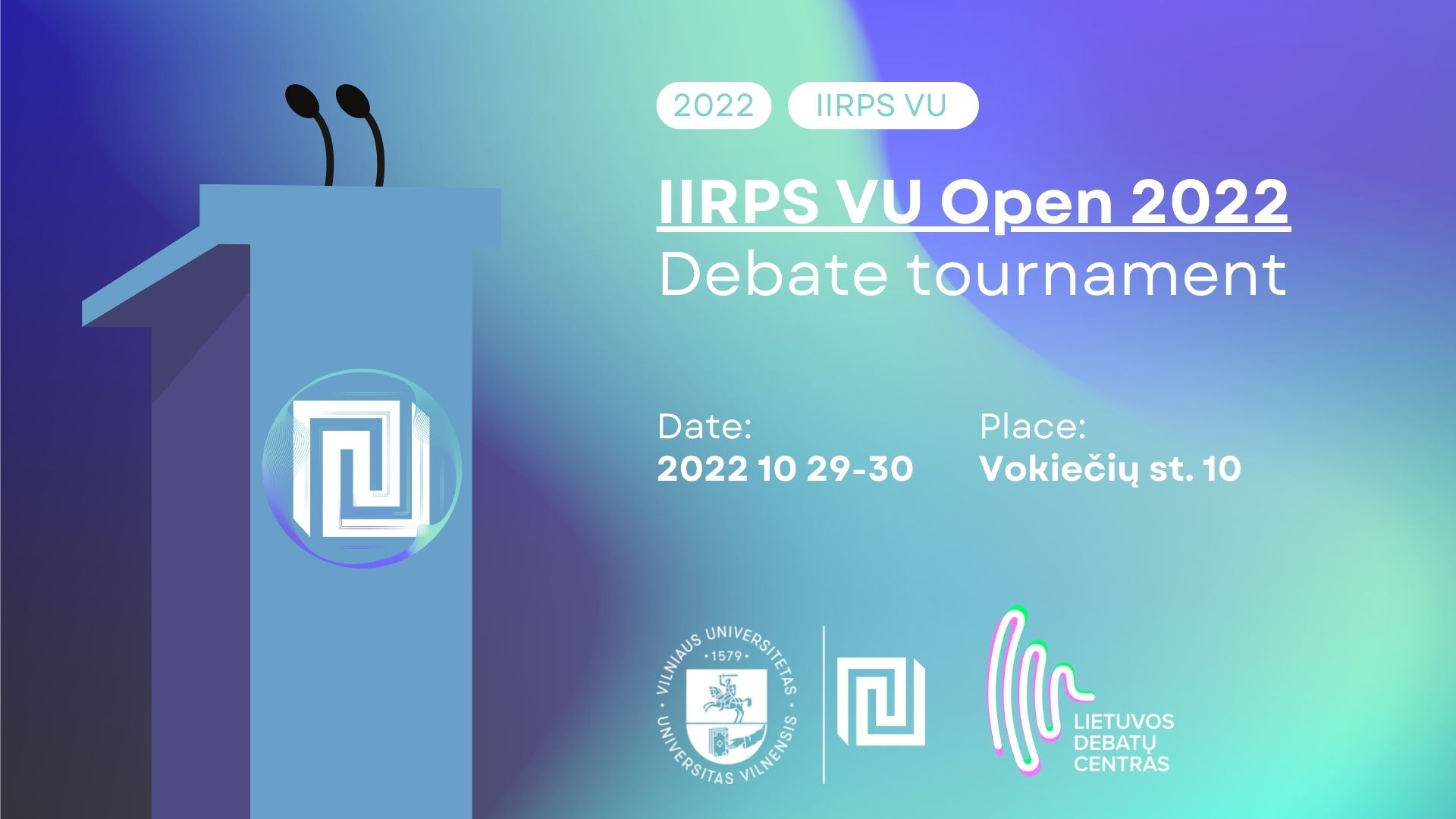 IIRPS VU Open 2022: Debate tournament