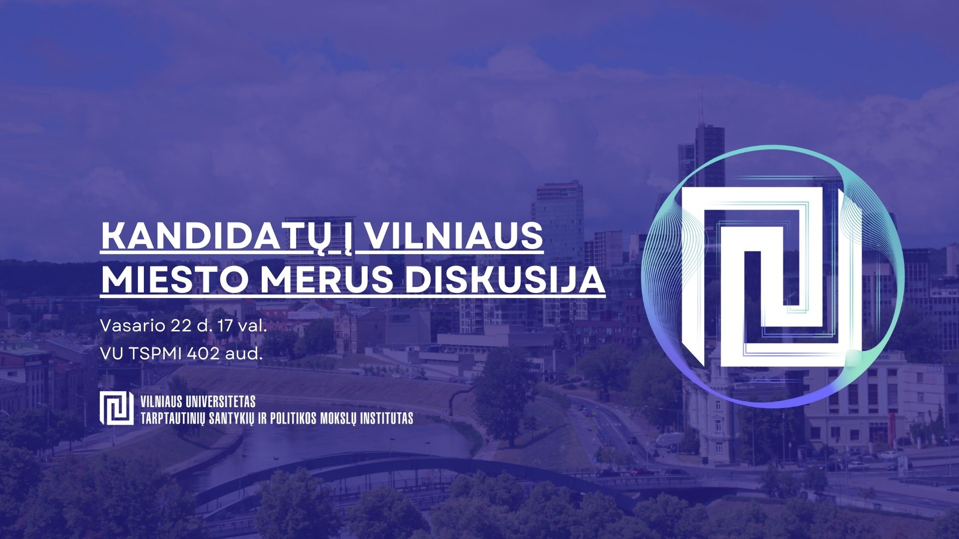 Kandidatų į Vilniaus miesto merus diskusija