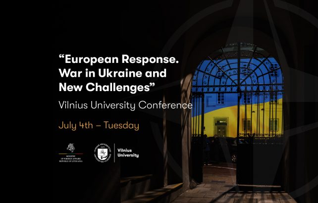 Diskusija „Europos atsakas. Karas Ukrainoje ir nauji iššūkiai“