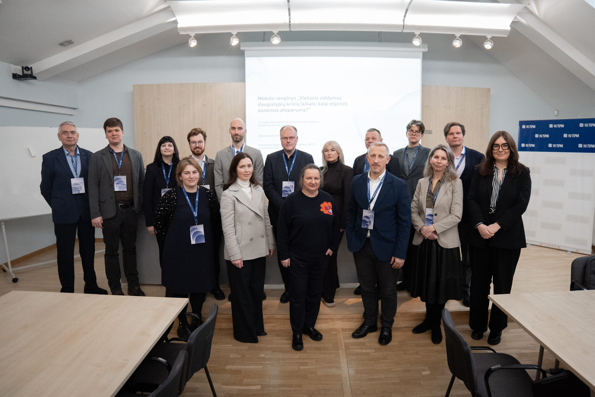 VU TSPMI įvyko mokslo renginys „Viešasis valdymas daugialypių krizių laikais: kaip stiprinti sistemos atsparumą?”