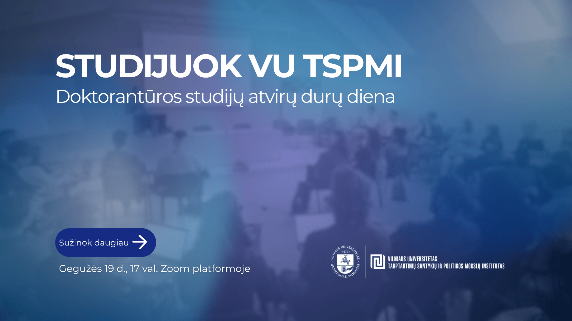 Doktorantūros studijų atvirų durų diena